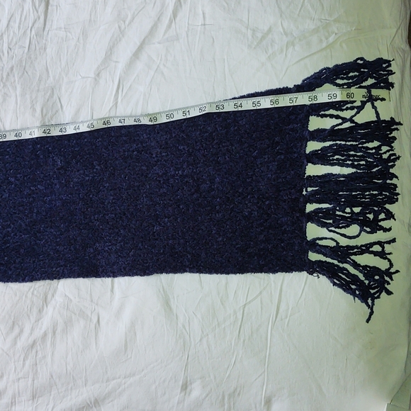 Scarf Navy Blue - Picture 12 of 12